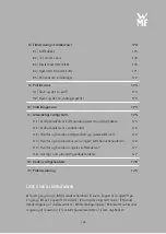 Preview for 159 page of WMF PERFECTION 800L Series Operating Instructions Manual