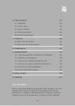 Preview for 341 page of WMF PERFECTION 800L Series Operating Instructions Manual