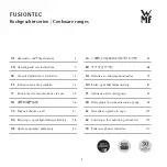 Preview for 3 page of WMF Signature FusionTec Operating And Care Instructions