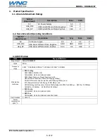 Preview for 6 page of WNC DHUM-E997 User Manual