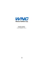 Предварительный просмотр 26 страницы WNC MRF500A Operating Instructions Manual