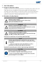 Preview for 19 page of WNT MNG rectangular Installation And Operating Instructions Manual