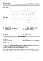 Предварительный просмотр 3 страницы WOERLEIN Soundmaster UR2016 Manual