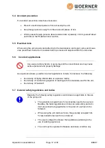 Preview for 17 page of WOERNER 612345/1 Translation Of The Original Operation Manual