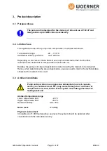 Предварительный просмотр 8 страницы WOERNER DE102011087221 Translation Of The Original Operation Manual