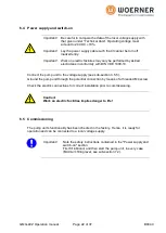 Предварительный просмотр 22 страницы WOERNER DE102011087221 Translation Of The Original Operation Manual