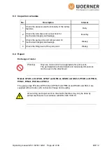 Предварительный просмотр 22 страницы WOERNER GEZ Translation Of The Original Operation Manual