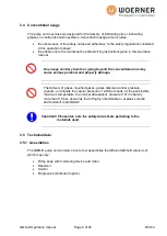 Preview for 9 page of WOERNER GMG-A Translation Of The Original Operation Manual