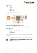 Предварительный просмотр 14 страницы WOERNER GMG-A Translation Of The Original Operation Manual