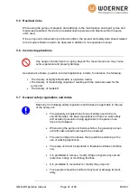 Preview for 21 page of WOERNER GMG-A Translation Of The Original Operation Manual