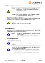 Предварительный просмотр 24 страницы WOERNER GMG-A Translation Of The Original Operation Manual