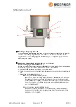 Предварительный просмотр 25 страницы WOERNER GMG-A Translation Of The Original Operation Manual