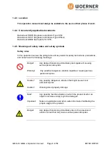 Предварительный просмотр 6 страницы WOERNER GMG-K Translation Of The Original Operation Manual