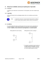 Preview for 17 page of WOERNER GMV-A Translation Of The Original Operation Manual