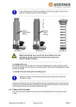 Preview for 20 page of WOERNER GMV-A Translation Of The Original Operation Manual