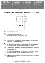 Предварительный просмотр 13 страницы wofi 11557 Installation Instructions Manual