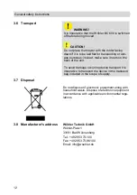 Предварительный просмотр 12 страницы Wöhler BC 600 Operating Manual