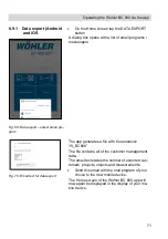 Предварительный просмотр 71 страницы Wöhler BC 600 Operating Manual