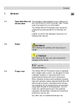 Preview for 25 page of Wöhler DH 420 Operating Manual