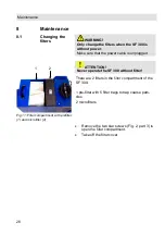 Предварительный просмотр 28 страницы Wöhler SF 300 Operating Manual