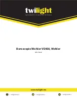 Предварительный просмотр 1 страницы Wöhler VE 400 Operating Manual