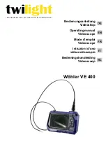 Предварительный просмотр 2 страницы Wöhler VE 400 Operating Manual