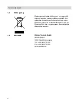 Preview for 5 page of Wöhler VE 400 Operating Manual