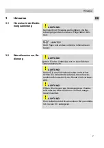 Preview for 8 page of Wöhler VE 400 Operating Manual