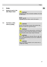 Preview for 24 page of Wöhler VE 400 Operating Manual