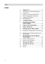 Preview for 2 page of Wöhler VIS Series Manual