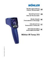 Wohler 1388 Operating Manual preview