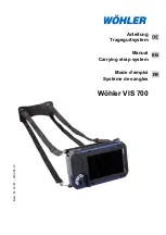 Preview for 1 page of Wohler 6921 Manual