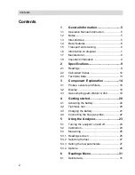 Preview for 2 page of Wohler A 450 Operation Manual