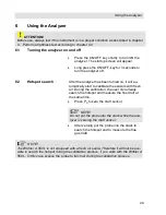 Preview for 29 page of Wohler A 550 Operation Manual