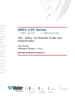 Wohler AMP1-16V-MD User Manual preview