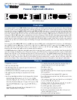 Preview for 4 page of Wohler AMP1-VSD User Manual