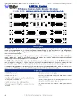 Preview for 4 page of Wohler AMP1A-LP10S User Manual