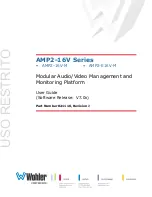 Preview for 1 page of Wohler AMP2-16V Series User Manual