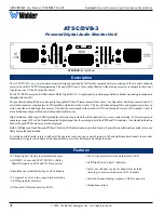 Preview for 4 page of Wohler ATSC/DVB-3 User Manual