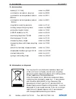 Preview for 30 page of Wohler DC 2000PRO User Manual