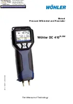 Wohler DC 410FLOW User Manual preview