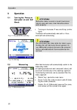 Preview for 20 page of Wohler DC 410FLOW User Manual