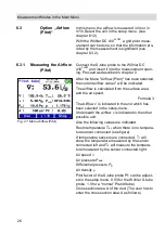 Preview for 26 page of Wohler DC 410FLOW User Manual