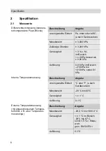 Preview for 6 page of Wohler DM 602 Operating Manual