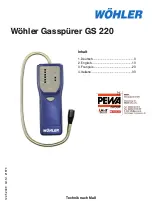 Preview for 1 page of Wohler GS 220 Manual