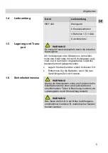 Preview for 5 page of Wohler HBF 420 Operation Manual