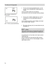 Preview for 74 page of Wohler HBF 420 Operation Manual