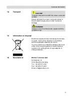 Preview for 5 page of Wohler HF 550 Manual