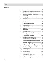 Preview for 2 page of Wohler IQ 300 Operating Manual