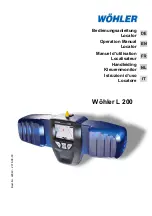 Wohler L 200 Operation Manual preview